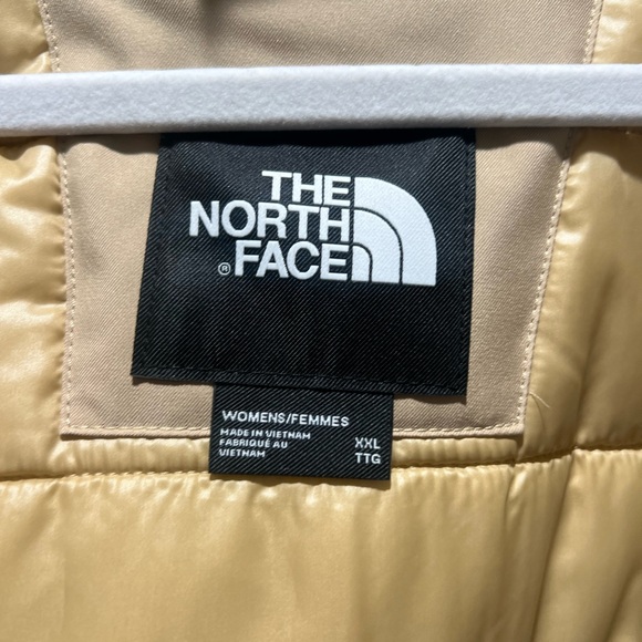 The North Face NWT Women's Range Down 600 Parka Size XXL Khaki Stone - Picture 15 of 16